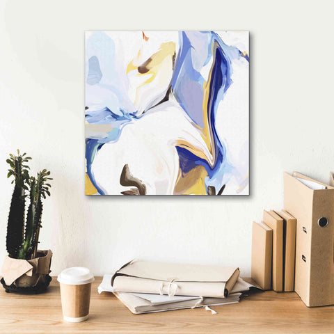 Image of 'Abstract Colorful Flows 14' by Irena Orlov Giclee Canvas Wall Art,18 x 18