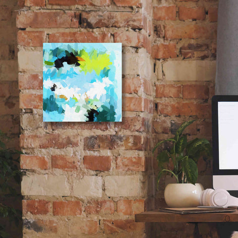 Image of 'Abstract Colorful Flows 15' by Irena Orlov Giclee Canvas Wall Art,12 x 12