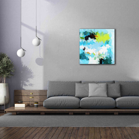 Image of 'Abstract Colorful Flows 15' by Irena Orlov Giclee Canvas Wall Art,37 x 37
