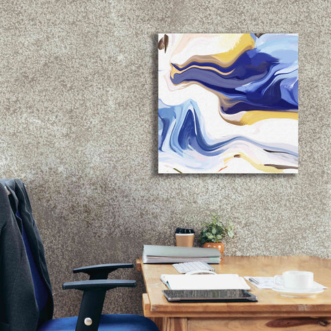 Image of 'Abstract Colorful Flows 16' by Irena Orlov Giclee Canvas Wall Art,26 x 26