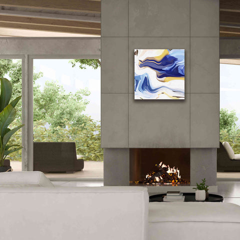 Image of 'Abstract Colorful Flows 16' by Irena Orlov Giclee Canvas Wall Art,26 x 26