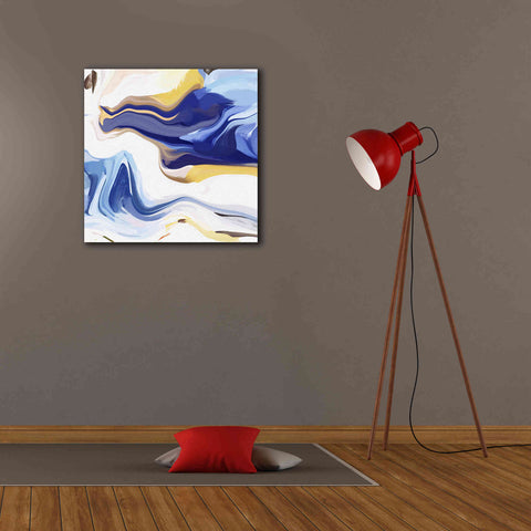 Image of 'Abstract Colorful Flows 16' by Irena Orlov Giclee Canvas Wall Art,26 x 26