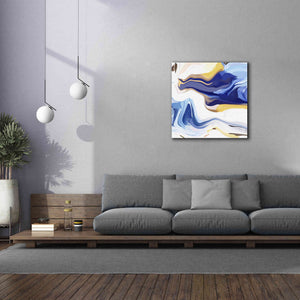 'Abstract Colorful Flows 16' by Irena Orlov Giclee Canvas Wall Art,37 x 37