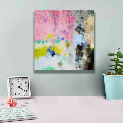 Image of 'Abstract Colorful Flows 19' by Irena Orlov Giclee Canvas Wall Art,12 x 12