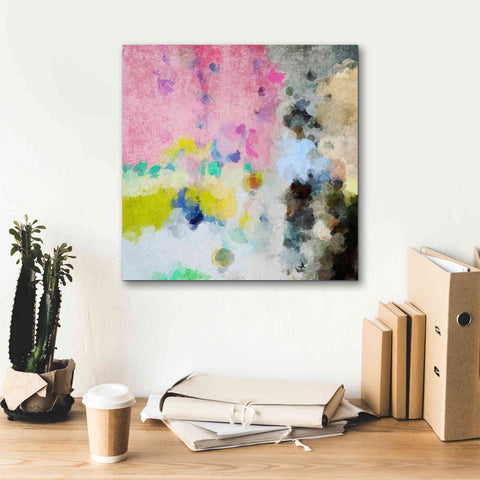 Image of 'Abstract Colorful Flows 19' by Irena Orlov Giclee Canvas Wall Art,18 x 18