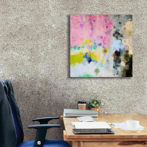 Image of 'Abstract Colorful Flows 19' by Irena Orlov Giclee Canvas Wall Art,26 x 26