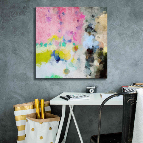 Image of 'Abstract Colorful Flows 19' by Irena Orlov Giclee Canvas Wall Art,26 x 26