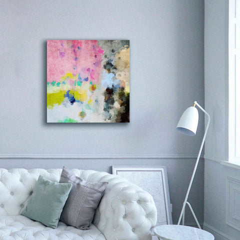 Image of 'Abstract Colorful Flows 19' by Irena Orlov Giclee Canvas Wall Art,37 x 37