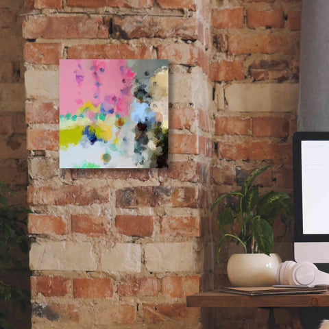 Image of 'Abstract Colorful Flows 20' by Irena Orlov Giclee Canvas Wall Art,12 x 12