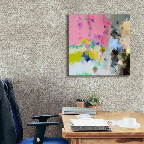 Image of 'Abstract Colorful Flows 20' by Irena Orlov Giclee Canvas Wall Art,26 x 26