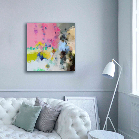 Image of 'Abstract Colorful Flows 20' by Irena Orlov Giclee Canvas Wall Art,37 x 37