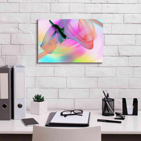 Image of 'Color In The Lines 2' by Irena Orlov Giclee Canvas Wall Art,18 x 12