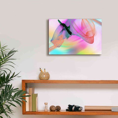 Image of 'Color In The Lines 2' by Irena Orlov Giclee Canvas Wall Art,18 x 12