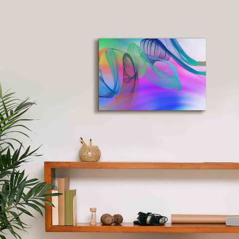 Image of 'Color In The Lines 3' by Irena Orlov Giclee Canvas Wall Art,18 x 12