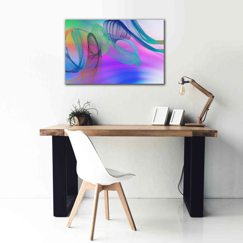Image of 'Color In The Lines 3' by Irena Orlov Giclee Canvas Wall Art,40 x 26
