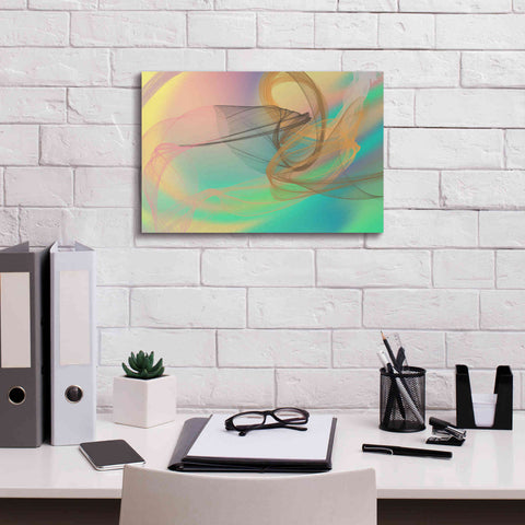 Image of 'Color In The Lines 4' by Irena Orlov Giclee Canvas Wall Art,18 x 12