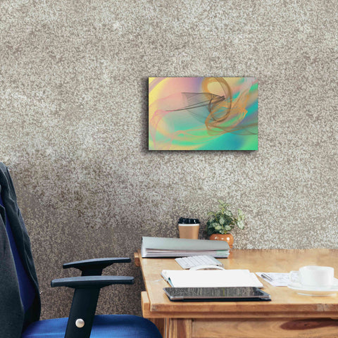 Image of 'Color In The Lines 4' by Irena Orlov Giclee Canvas Wall Art,18 x 12