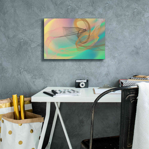 Image of 'Color In The Lines 4' by Irena Orlov Giclee Canvas Wall Art,18 x 12