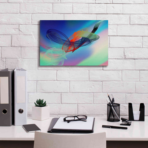 Image of 'Color In The Lines 6' by Irena Orlov Giclee Canvas Wall Art,18 x 12