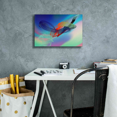 Image of 'Color In The Lines 6' by Irena Orlov Giclee Canvas Wall Art,18 x 12