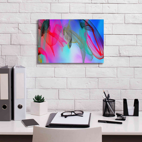Image of 'Color In The Lines 7' by Irena Orlov Giclee Canvas Wall Art,18 x 12