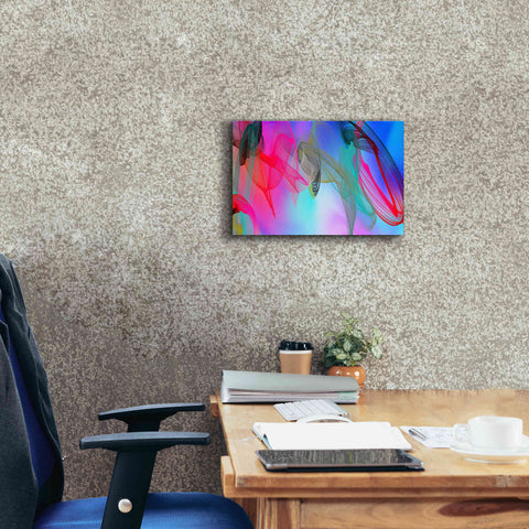 Image of 'Color In The Lines 7' by Irena Orlov Giclee Canvas Wall Art,18 x 12