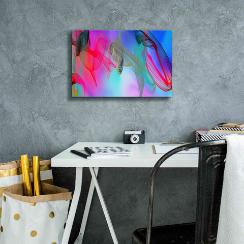 Image of 'Color In The Lines 7' by Irena Orlov Giclee Canvas Wall Art,18 x 12