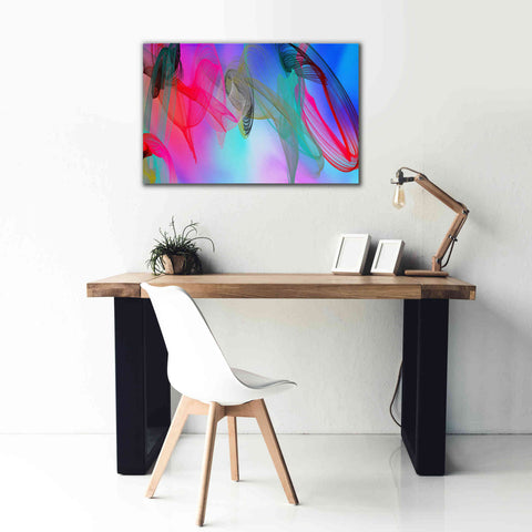 Image of 'Color In The Lines 7' by Irena Orlov Giclee Canvas Wall Art,40 x 26