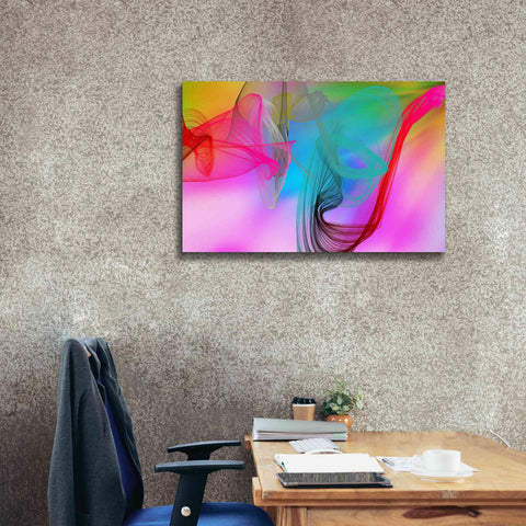 Image of 'Color In The Lines 8' by Irena Orlov Giclee Canvas Wall Art,40 x 26