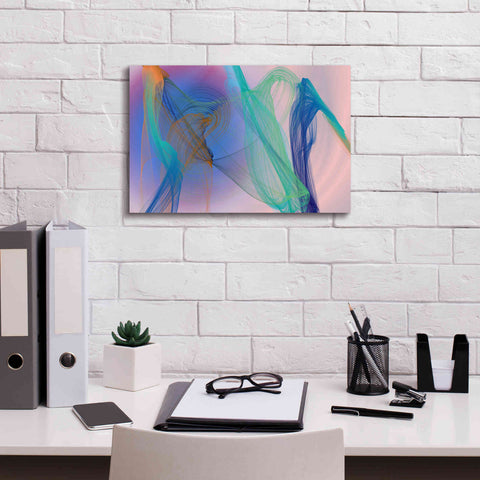Image of 'Color In The Lines 9' by Irena Orlov Giclee Canvas Wall Art,18 x 12