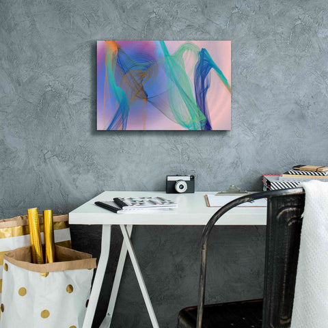 Image of 'Color In The Lines 9' by Irena Orlov Giclee Canvas Wall Art,18 x 12