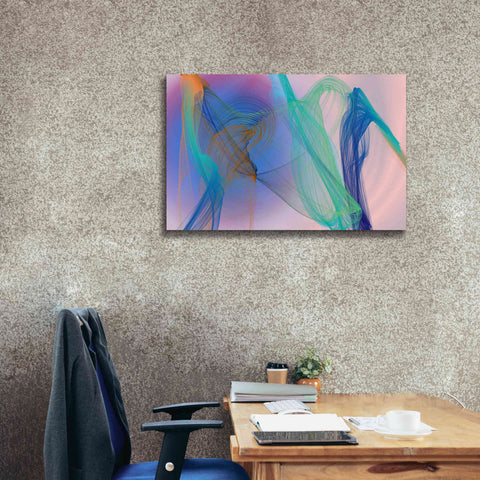 Image of 'Color In The Lines 9' by Irena Orlov Giclee Canvas Wall Art,40 x 26