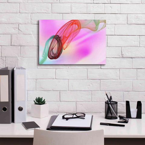 Image of 'Color In The Lines 10' by Irena Orlov Giclee Canvas Wall Art,18 x 12