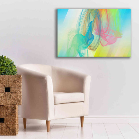 Image of 'Color In The Lines 11' by Irena Orlov Giclee Canvas Wall Art,40 x 26