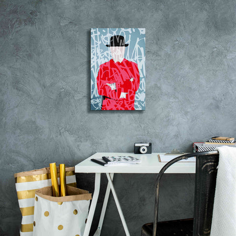 Image of 'Graffiti Man 4' by Irena Orlov Giclee Canvas Wall Art,12 x 18
