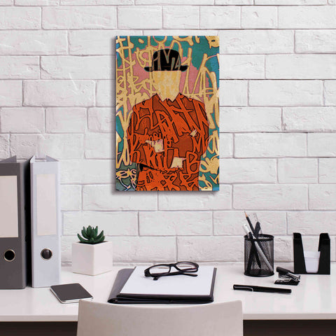 Image of 'Graffiti Man 10' by Irena Orlov Giclee Canvas Wall Art,12 x 18