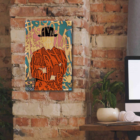 Image of 'Graffiti Man 10' by Irena Orlov Giclee Canvas Wall Art,12 x 18