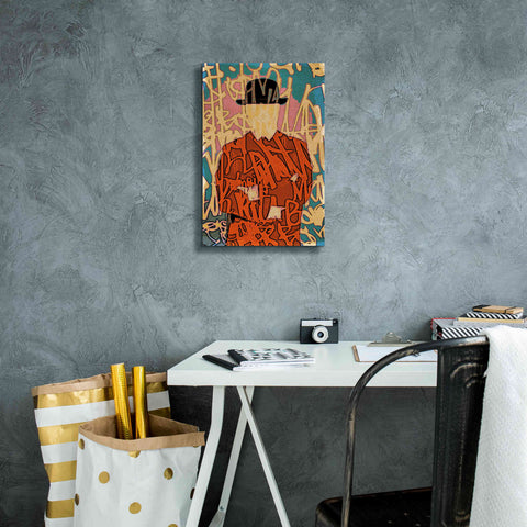 Image of 'Graffiti Man 10' by Irena Orlov Giclee Canvas Wall Art,12 x 18