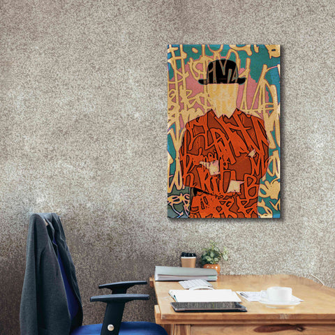 Image of 'Graffiti Man 10' by Irena Orlov Giclee Canvas Wall Art,26 x 40