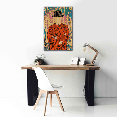 Image of 'Graffiti Man 10' by Irena Orlov Giclee Canvas Wall Art,26 x 40