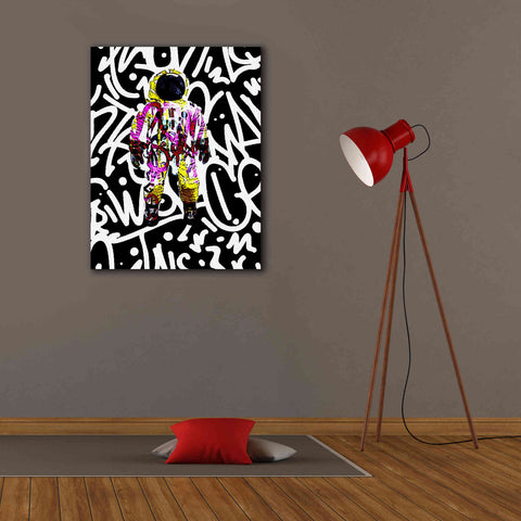 Image of 'Colorful Astronaut Graffiti Art 1' by Irena Orlov Giclee Canvas Wall Art,26 x 34