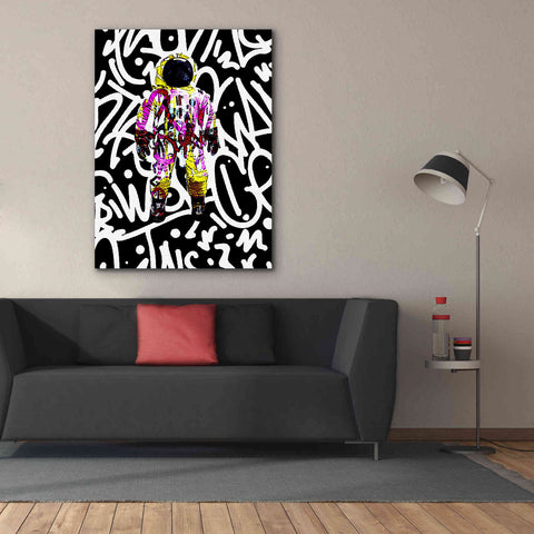 Image of 'Colorful Astronaut Graffiti Art 1' by Irena Orlov Giclee Canvas Wall Art,40 x 54