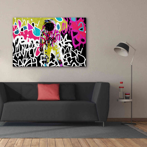 Image of 'Astronaut Graffiti Art 5' by Irena Orlov Giclee Canvas Wall Art,60 x 40