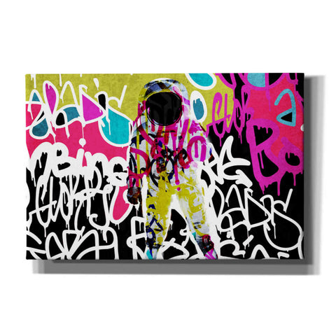 Image of 'Astronaut Graffiti Art 5' by Irena Orlov Giclee Canvas Wall Art