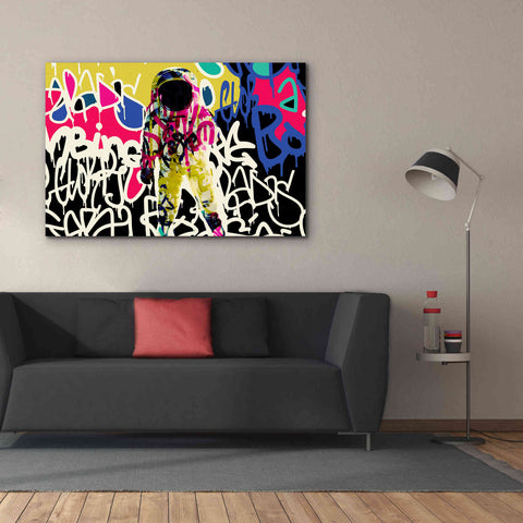 Image of 'Astronaut Graffiti Art 17' by Irena Orlov Giclee Canvas Wall Art,60 x 40