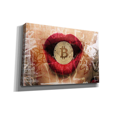 Image of 'I Love Bitcoin 4' by Irena Orlov Giclee Canvas Wall Art