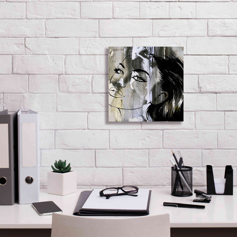 Image of 'Face In The Wall 2' by Karen Smith Giclee Canvas Wall Art,12x12