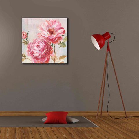 Image of 'Petal Paint 2' by Karen Smith Giclee Canvas Wall Art,26x26