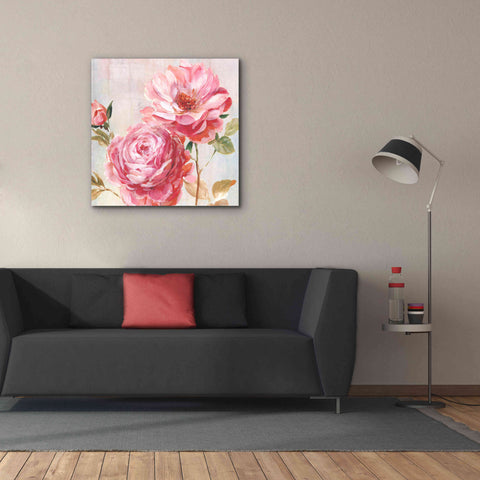 Image of 'Petal Paint 2' by Karen Smith Giclee Canvas Wall Art,37x37