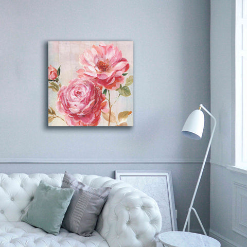 Image of 'Petal Paint 2' by Karen Smith Giclee Canvas Wall Art,37x37